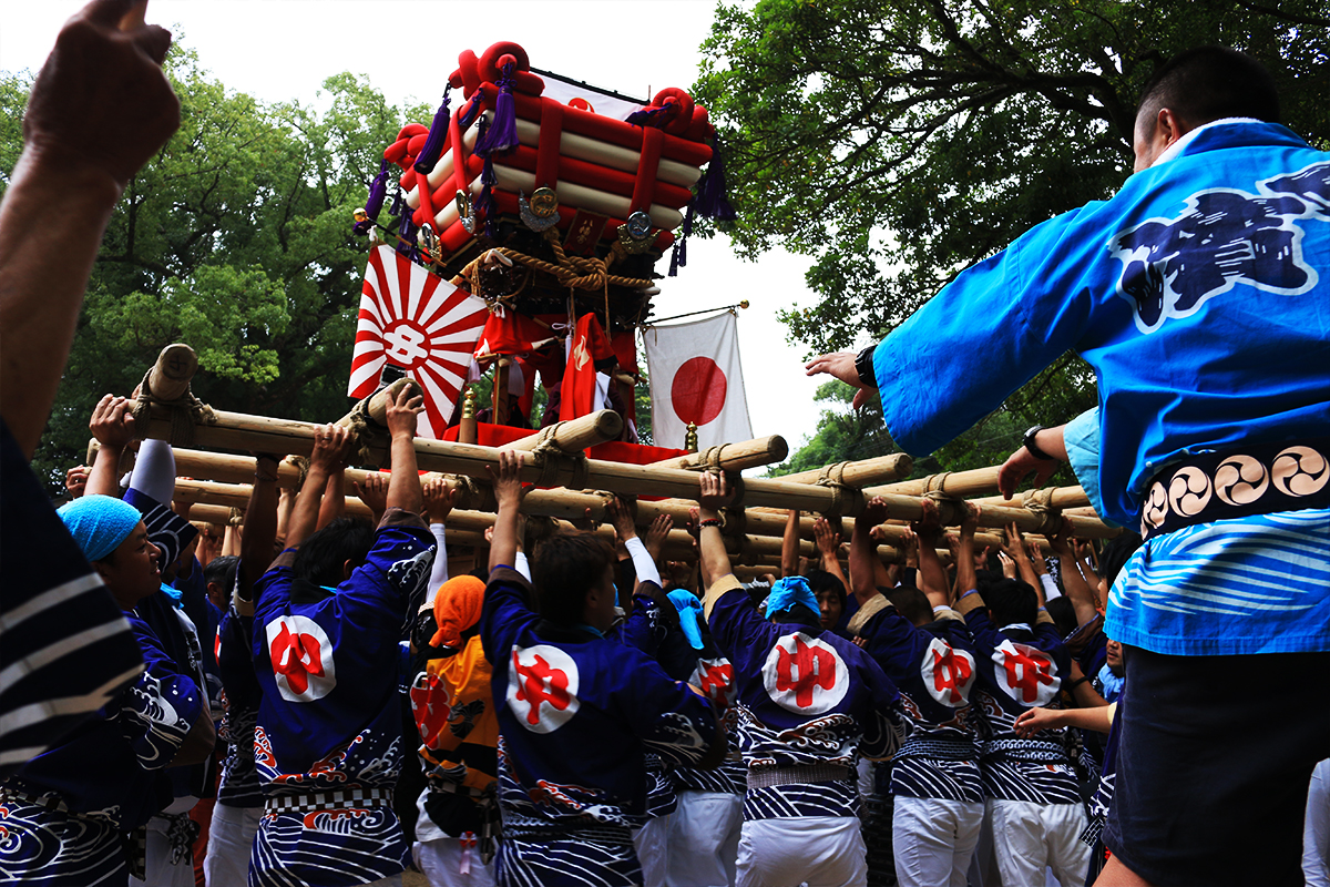 中村町 日和佐八幡神社